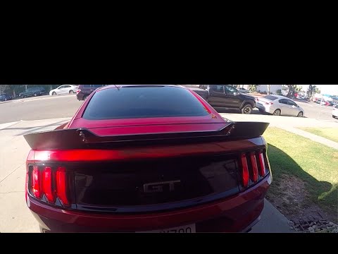 Scott Drake Wicker Bill install on Mustang