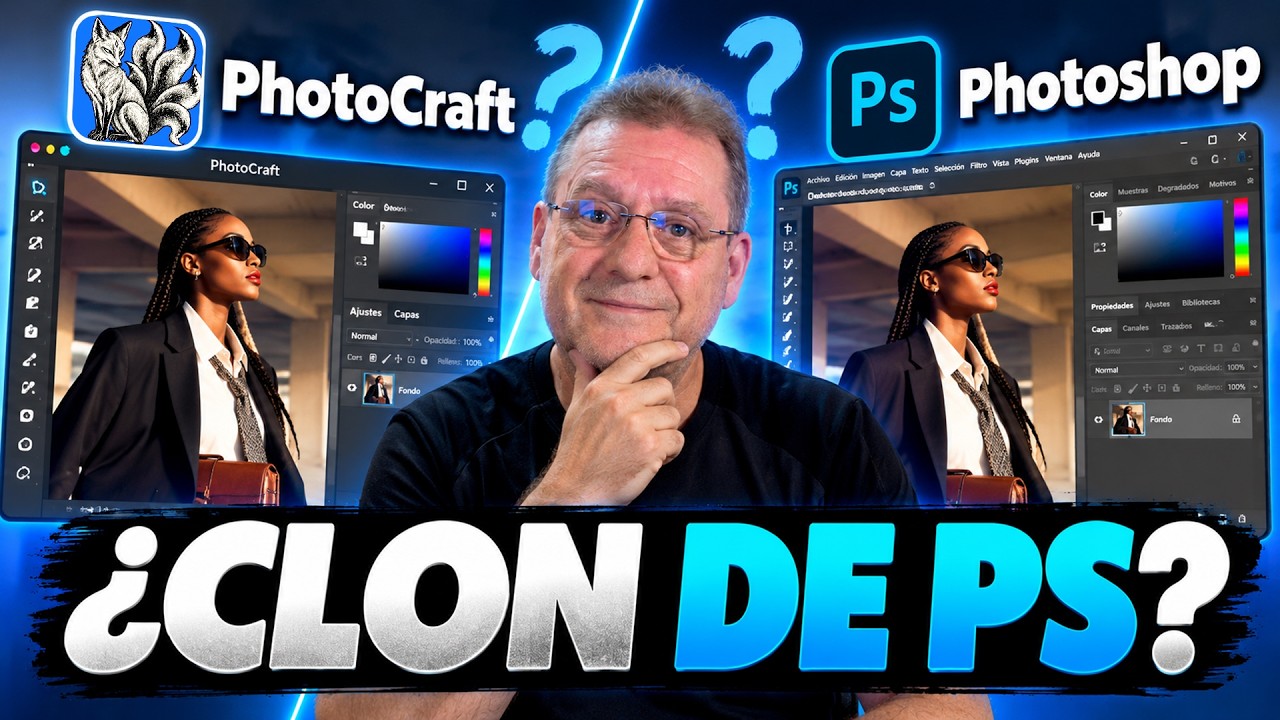 🤯 PHOTOC­RAFT vs PHOTOSHOP: ¿de verdad es un clon gratuito?