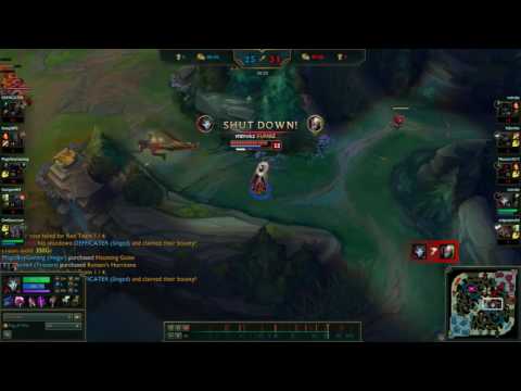 Jhin taunts after killing singed