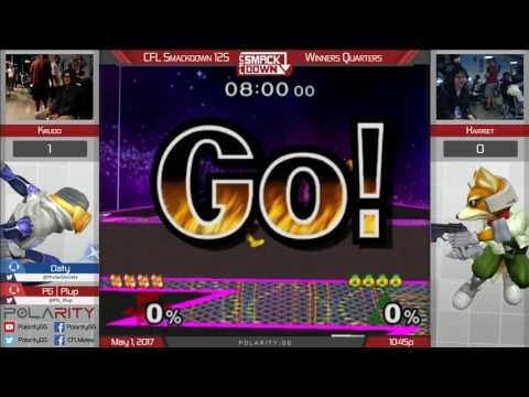 CFL Smackdown 125 Melee - Krudo (Sheik) vs Harriet (Fox) - Winners Quarters