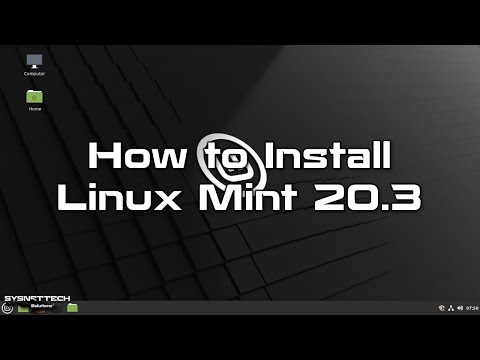 How to Install Linux Mint 20.3 on a Computer from a Bootable USB | SYSNETTECH Solutions
