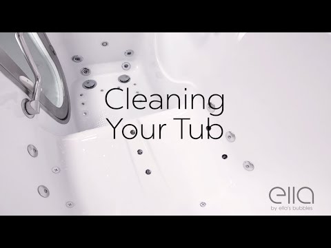 Walk-In Tub Cleaning and Maintenance Guide | Ella's Bubbles