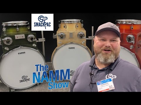 NAMM 2023: Brandon Fowler Of SmackPac Shows Us Their Portable Drum Sets