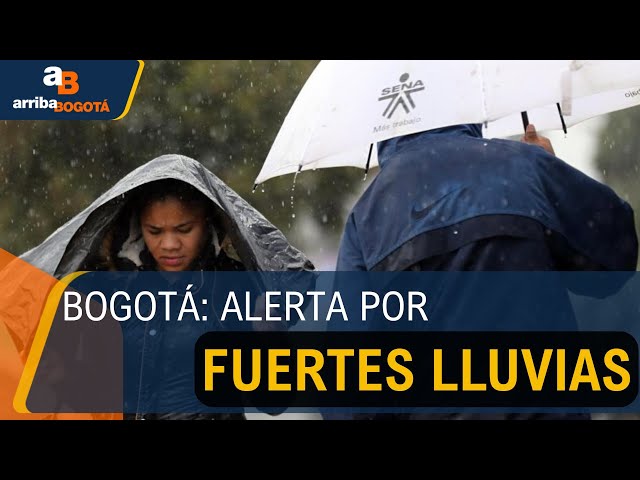 Paraguas listos: Bogotá tendrá un fin de semana pesado por lluvias