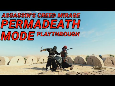 NEW GAME MODE! AC Mirage PERMADEATH Mode | Master Assassin Difficulty (NG+)