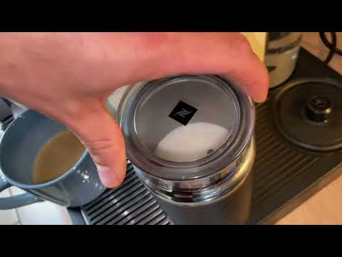 Cappuccino zubereiten mit DeLonghi Nespresso Citiz EN267WAE Kaffemaschine Anleitung