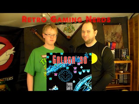 Retro Gaming Nerds S01E07 - Galaga '90 on the TurboGrafx-16