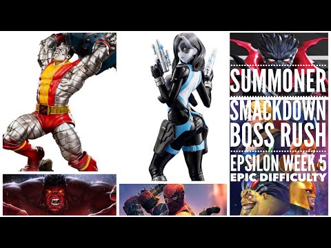 Summoner Smackdown Boss Rush Epsilon Week 5 Epic Difficulty