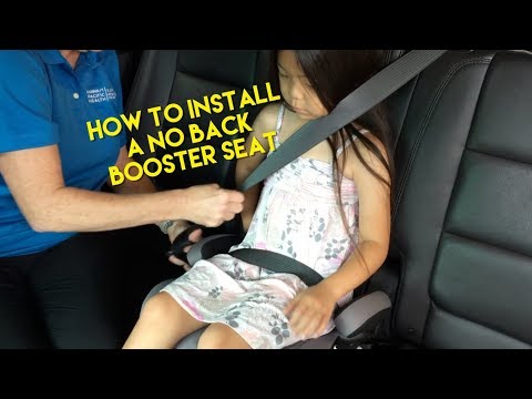 Booster Seats: Properly Installing a No Back Booster Seat