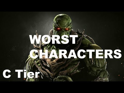 Injustice 2 - WORST Characters In The Game (C Tier)