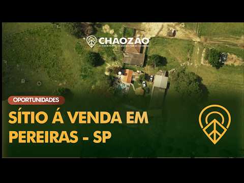 SÍTIO Á VENDA EM PEREIRAS - SP