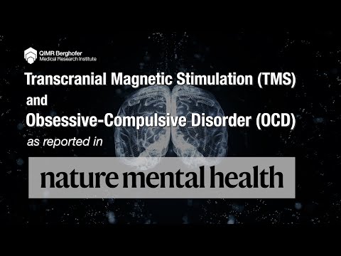 Transcranial magnetic brain stimulation for OCD