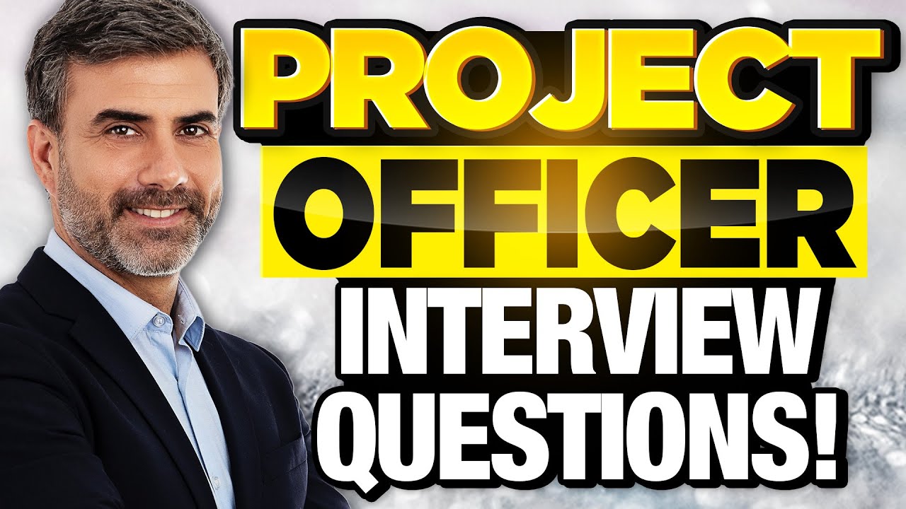 PROJECT OFFICER INTERVIEW QUESTIONS & ANSWERS! (How to PASS Your Project Officer Interview!)