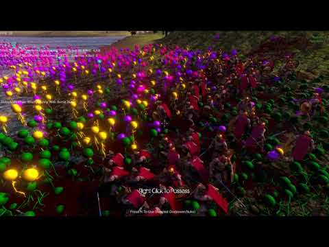 300 Super Spartans vs 21,000 Stickmen Ultimate Epic Battle Simulator