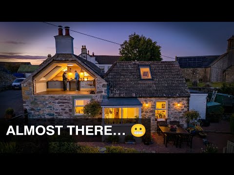 We’re Finally Seeing the Finish Line… | 200 Year Old Cottage Attic Office (Ep 72)
