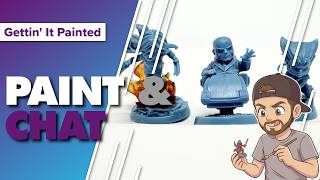 Marvel United Miniature Painting Live Stream and Chat
