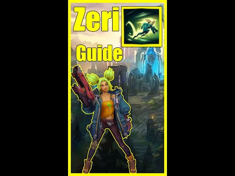 Zeri Short Guide - The Micro - League of Legends Guide / Tips
