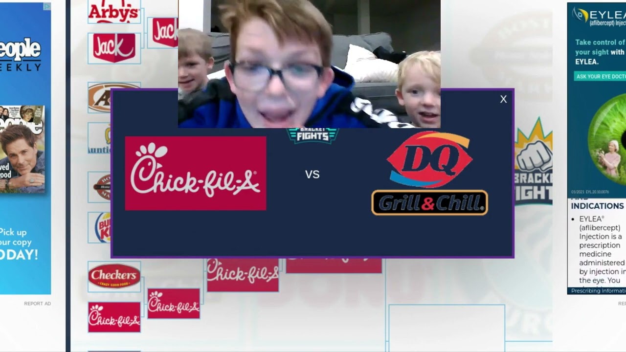 Fast Food Bracket Fights