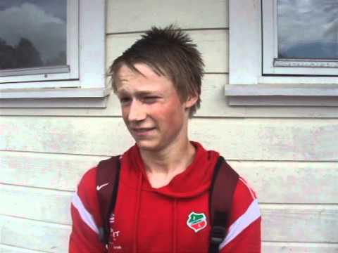 Kristoffer Åmland (Lyngdals beste) om kampen (mot Viking G16)