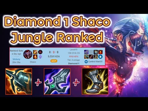 Diamond 1 Shaco Kraken BORK Ranked S11 Jungle [League of Legends] Full Gameplay - Infernal Shaco