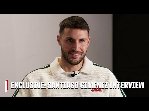 ‘I WILL BE READY FOR THE WORLD CUP!’ 🏆 EXCLUSIVE Santiago Giménez interview | ESPN FC