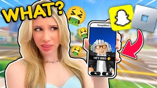 ROBLOX x SNAPCHAT?!