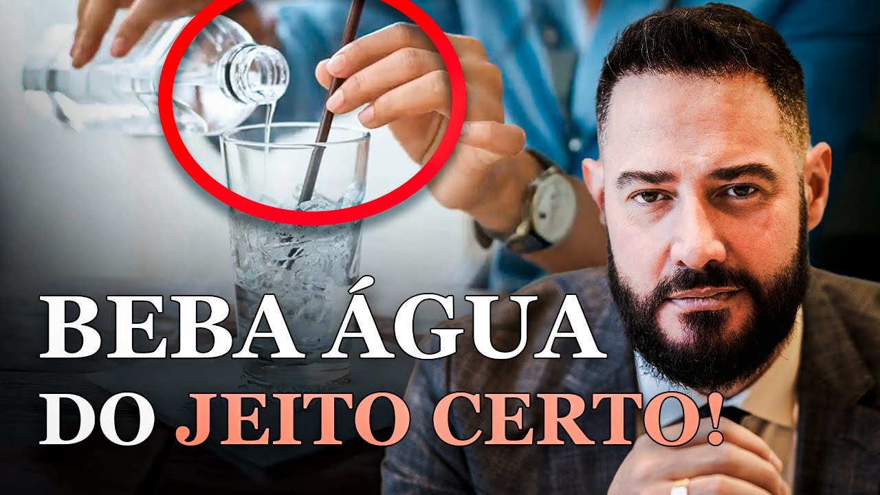 ESSA é a forma CERTA de BEBER ÁGUA (Você pode estar ERRANDO!)