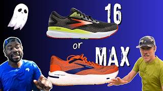 Brooks Ghost 16 v Ghost Max | Running Shoe Comparison REVIEW | featuring @BiggerThanRunning