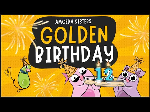 Amoeba Sisters GOLDEN Birthday (12th Birthday)