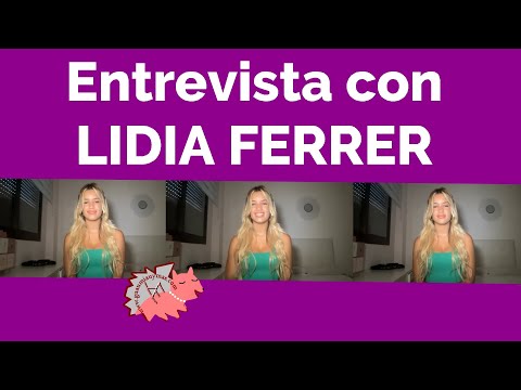 Entrevista con LIDIA FERRER sobre SOLTERA , colaboraciones , Chus Santana , próximos proyectos y más