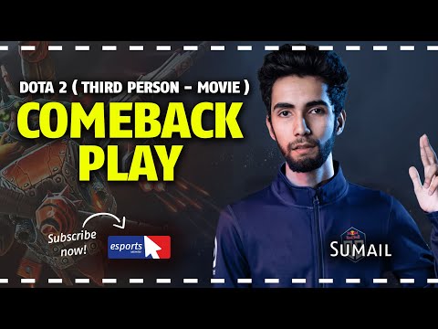 Sumail DOTA 2 COMEBACK | Third Person. EPIC and INCREDIBLE DOTA 2 Pro plays with OG and TEAM SECRET
