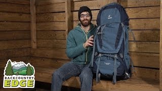 Deuter Aircontact PRO 70 + 15 / midnight-navy (3330317 3365) - відео 1