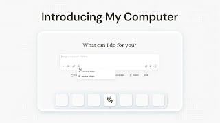Introducing My Computer: When Manus Meets Your Desktop