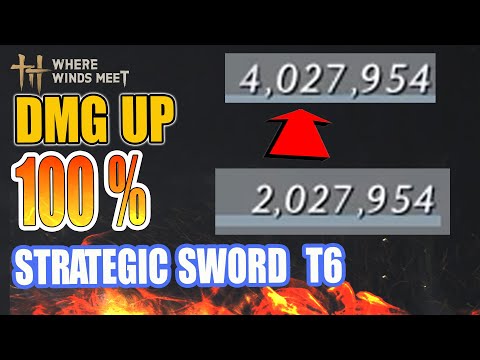 100% DMG up - When I Changed to Tier 6 Strategic Sword