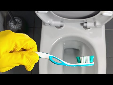 Toilette unter dem Rand reinigen - so wird das WC mit Hausmittel mühelos sauber