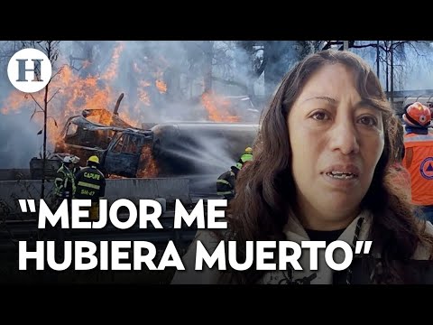 ¡Testimonio desgarrador! Así reaccionó víctima de explosión de pipa en Iztapalapa al verse quemado