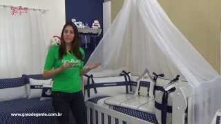 Kit Berço Blue Boat | Ref: 47459