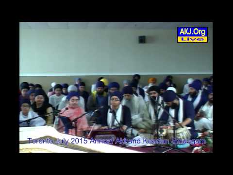 052 Toronto July 2015 Smaagam - Wednesday Morning - B. Saaheb Kaur Jee