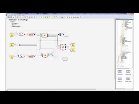 Etude SinusPhy : Installation de chauffage