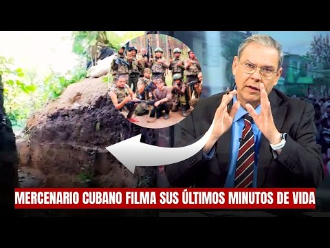 MERCENARIO CUBANO FILMA SUS ÚLTIMOS MINUTOS DE VIDA MIENTRAS ESTABA EN UNA TRINCHERA EN UCRANIA