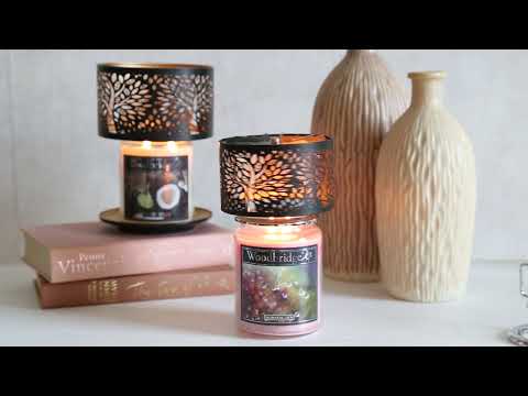 Aroma Accessories from Aromatize Ltd AR2072BK AR2007BK Black Tree of Life Carousel Candle Shade