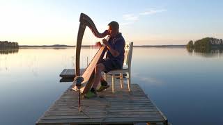 Secret Garden: Greenwaves - Celtic Harp cover by Jouni Kenttämies