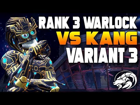 Rank 3 Warlock Vs Variant 3 Boss Kang! | Marvel Contest Of Champions