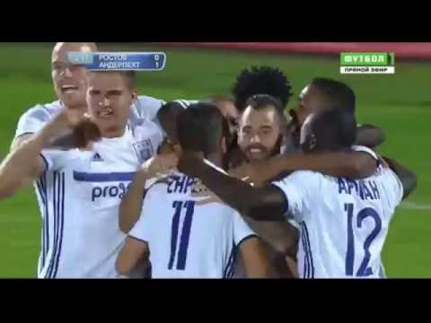 Sofiane Hanni's First Goal with Anderlecht vs Rostov in UCL Qualifications !