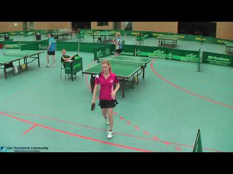 1  Württembergische Jahrgangs Einzelmeisterschaften 2012 Lisa Meyer vs  Natalie Bacher