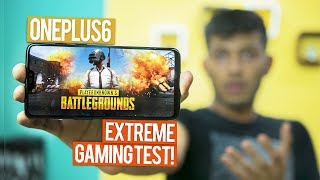 OnePlus 6 Extreme Pub G Gaming Test ! Performance and Battery!