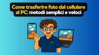 Come trasferire foto dal cellulare al PC (Android e iPhone)