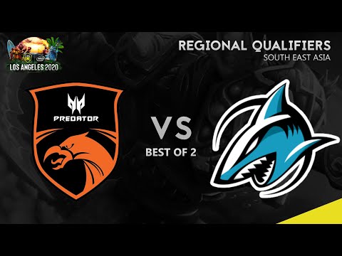 TNC Predator vs Adroit Game 2 (BO2) ESL One Los Angeles 2020 SEA Closed Qualifier