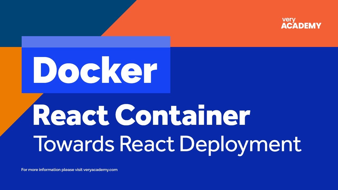 Docker | How to Dockerize a React application (Beginners Guide)