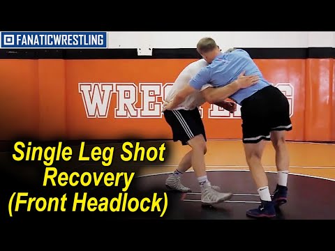 Single Leg Shot Recovery (Front Headlock) by Hayden Zillmer
